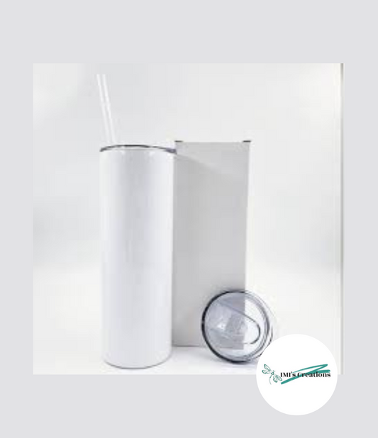 20 oz Skinny Sublimation Tumbler - Custom