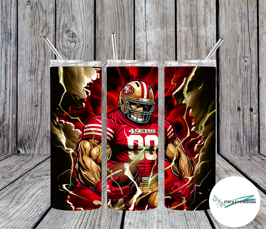 20 oz Sublimation Tumbler - 49 ERS