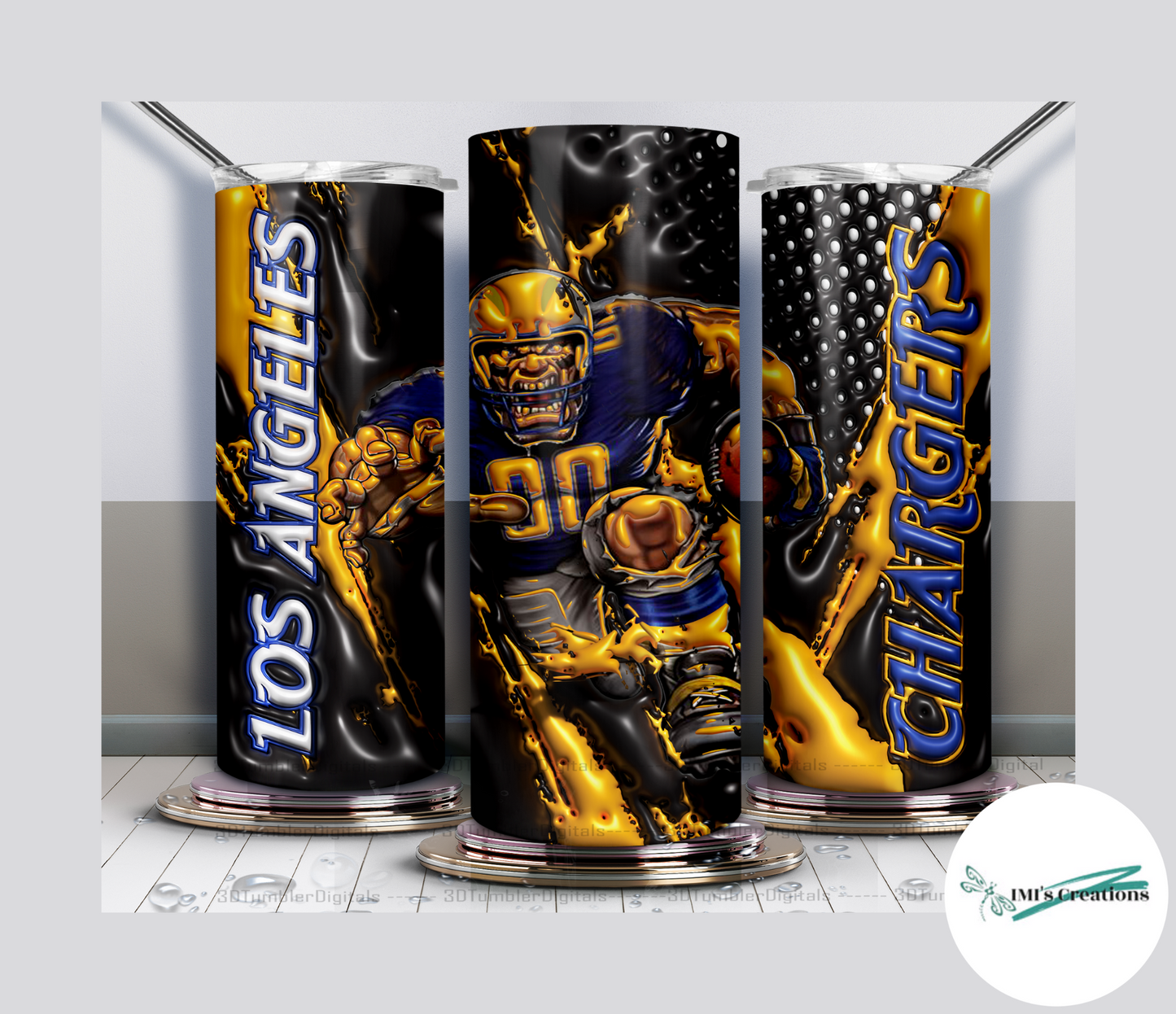 20 oz Sublimation Tumbler - Chargers