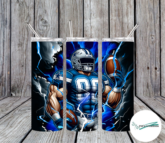 20 oz Sublimation Tumbler - Cowboys