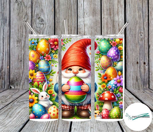 20 oz Easter Gnome Sublimation Tumbler