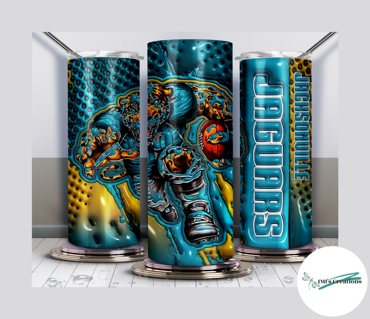 20 oz Sublimation Tumbler - Jaguars