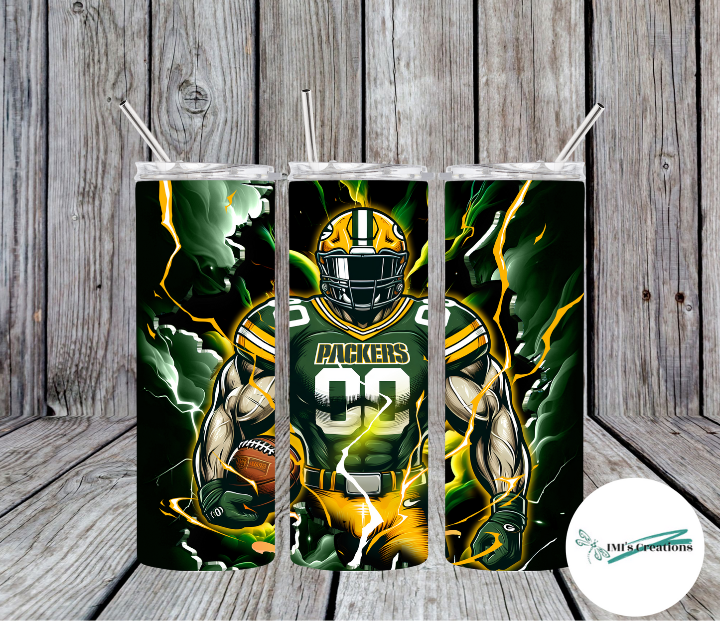 20 oz Sublimation Tumbler - Packers