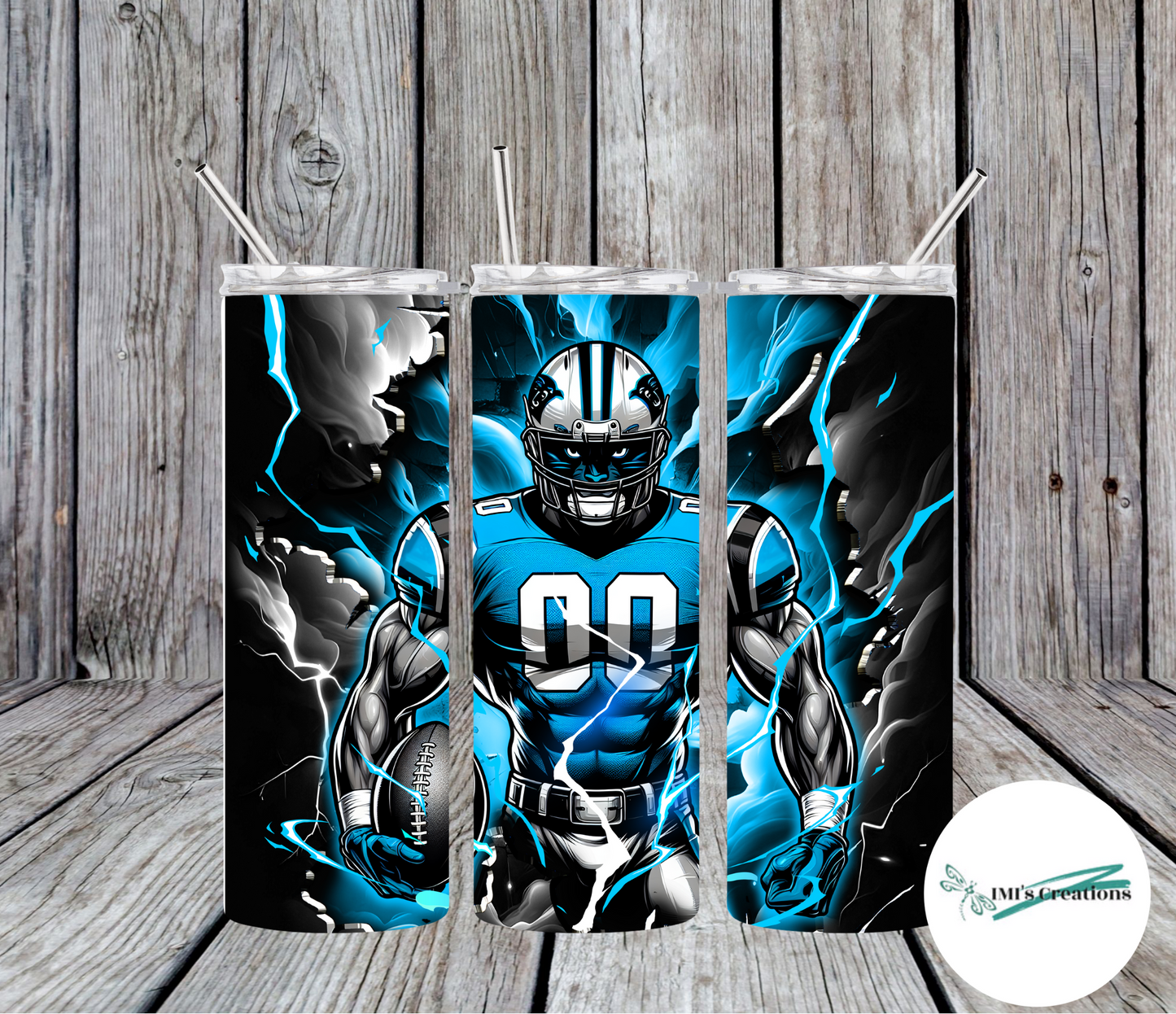 20 oz Sublimation Tumbler - Panthers