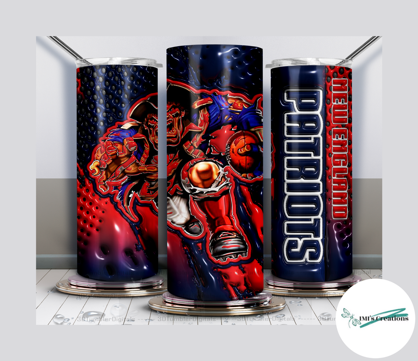 20 oz Sublimation Tumbler - Patriots