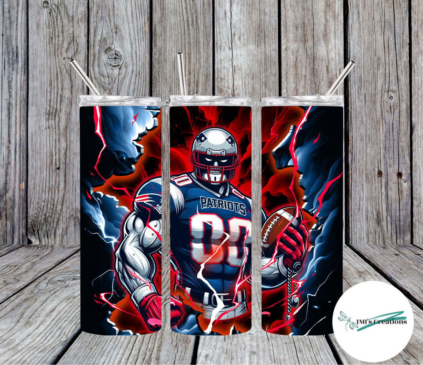 20 oz Sublimation Tumbler - Patriots